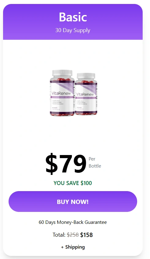 Vitarenew 1 bottle Price